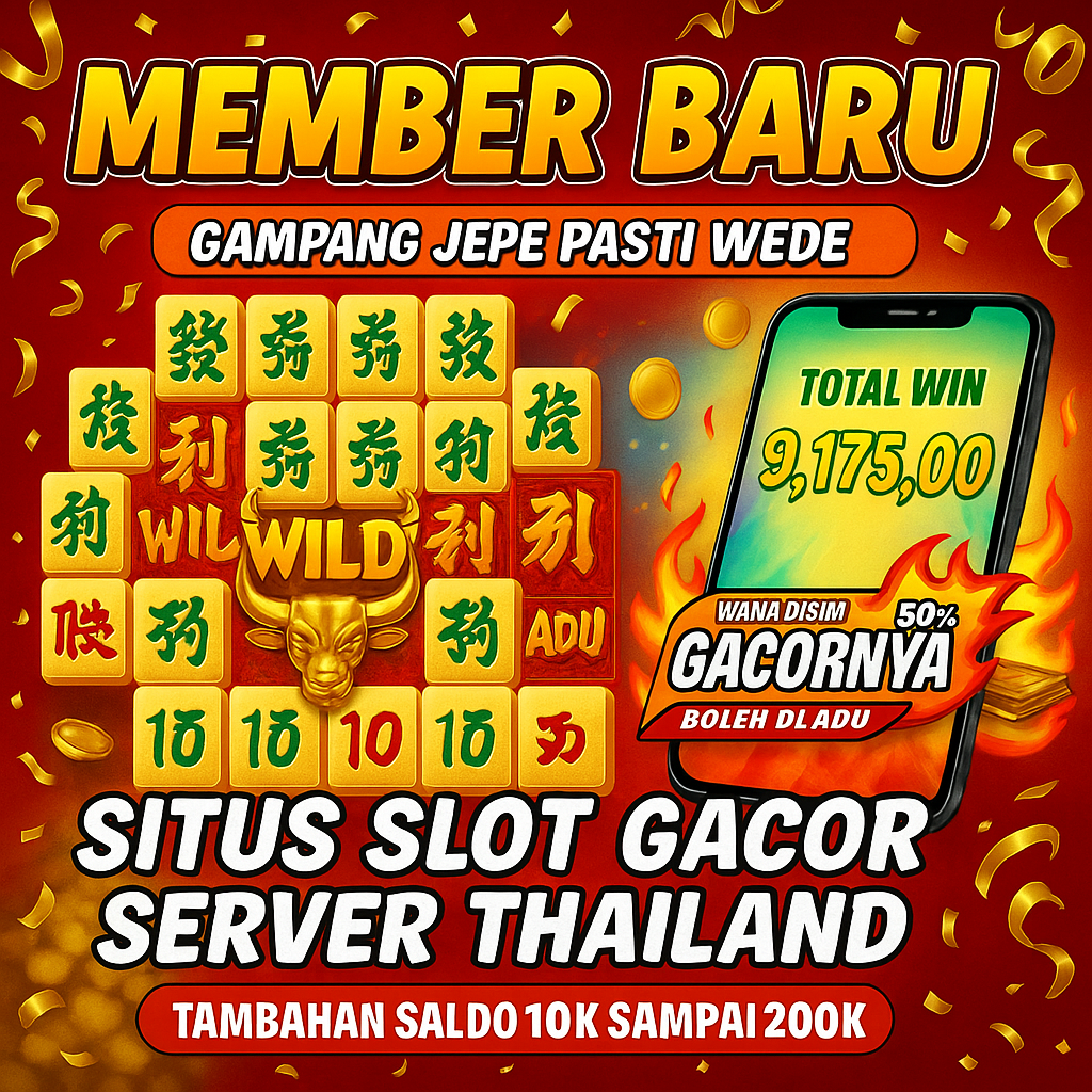 Slot Gacor Hari Ini: Situs Slot Online Gacor Terpercaya & Mudah Menang 2025